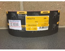 Sanding belt 100x610/40 grit (pack 10)